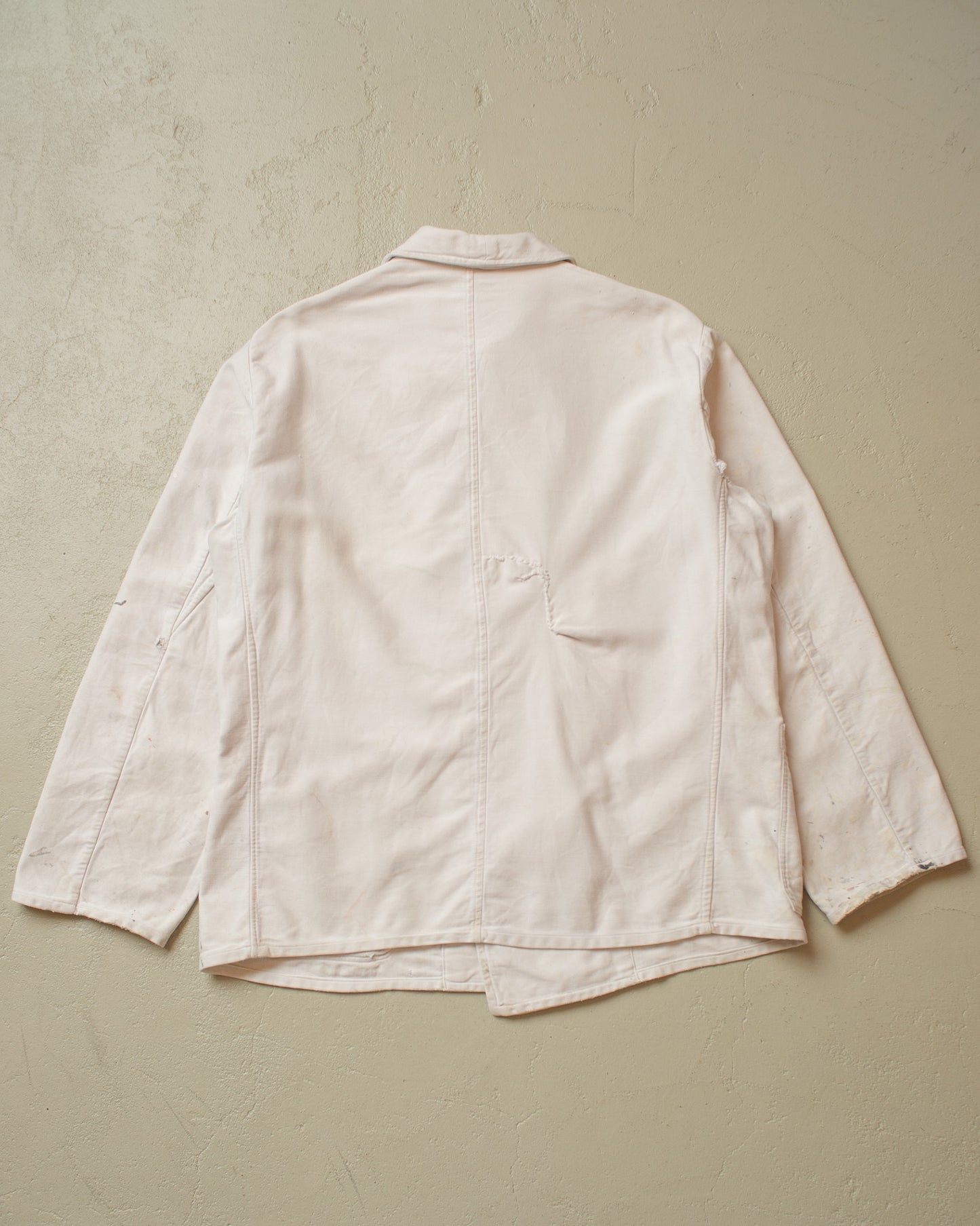 1960s/70s Painter Moleskin Chore Jacket white - XL