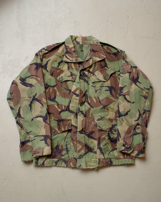 1970s/80s British Army DPM Camouflage Field Jacket - M