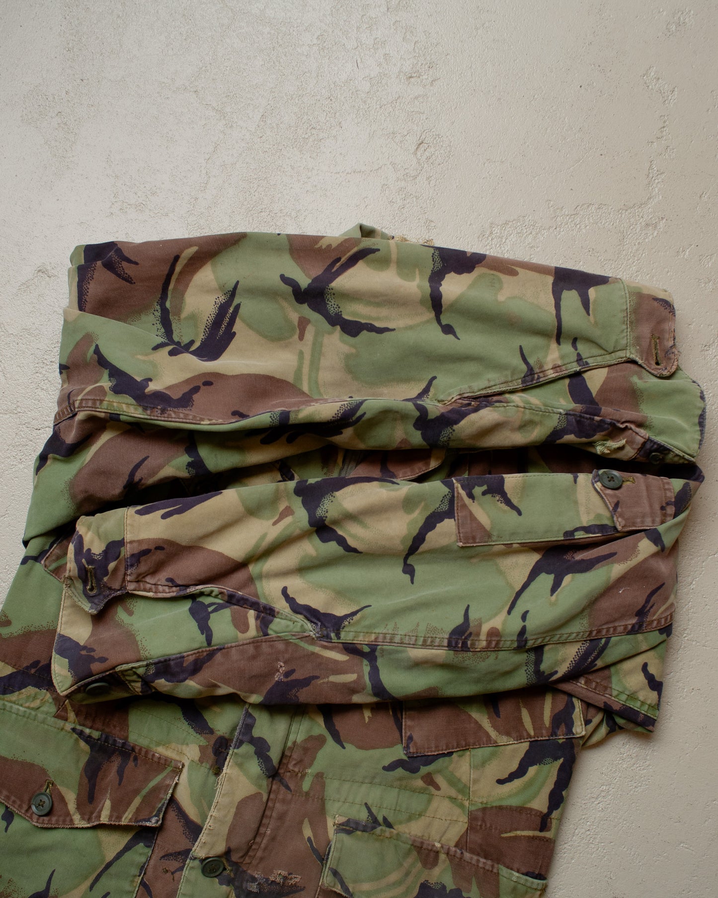1970s/80s British Army DPM Camouflage Field Jacket - M