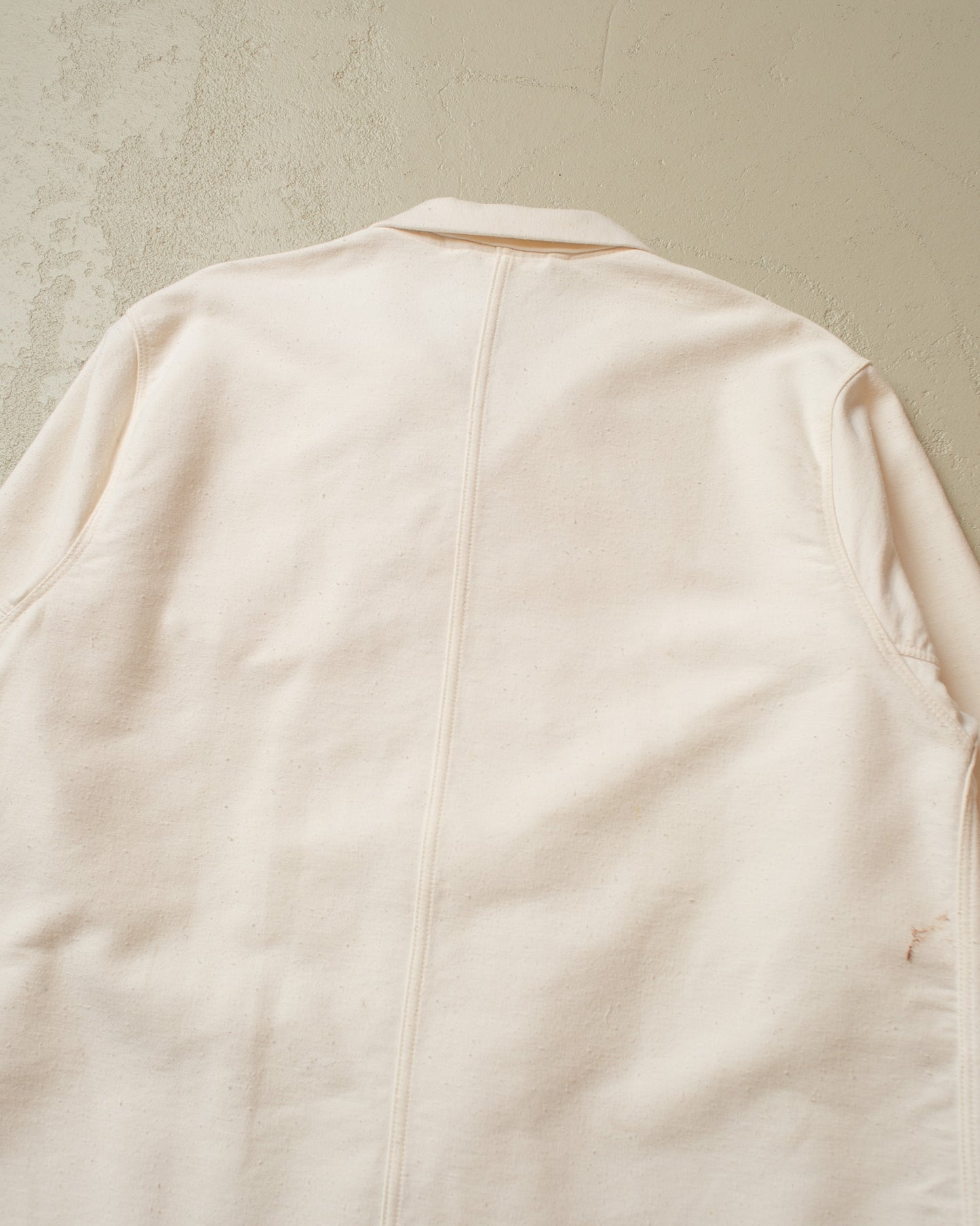 1970s Painter Moleskin Workwear Jacket white - XL/XXL