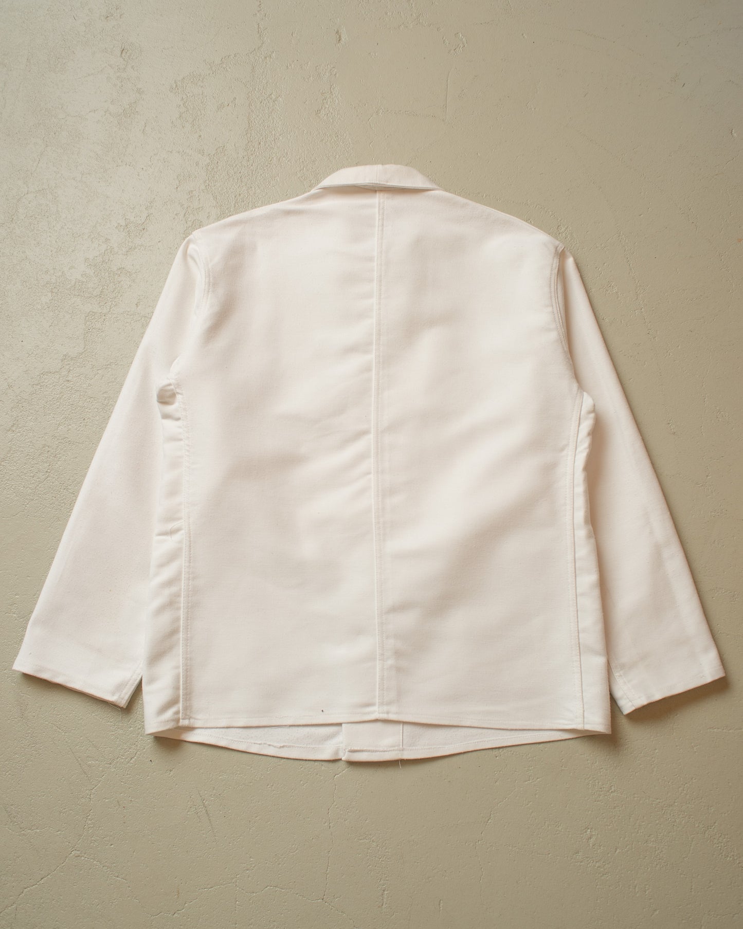 1970s Moleskin Workwear Jacket white - XXL