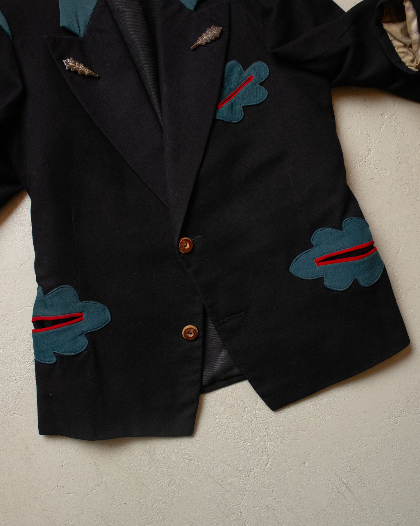 1920s/30s German "Janker" Traditional Jacket black - S