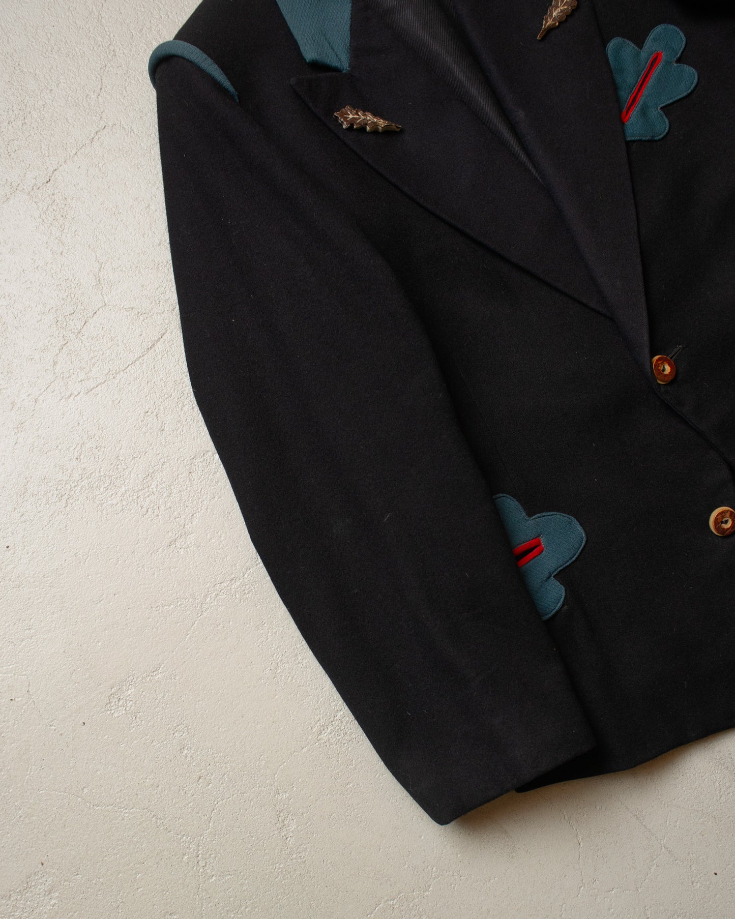 1920s/30s German "Janker" Traditional Jacket black - S