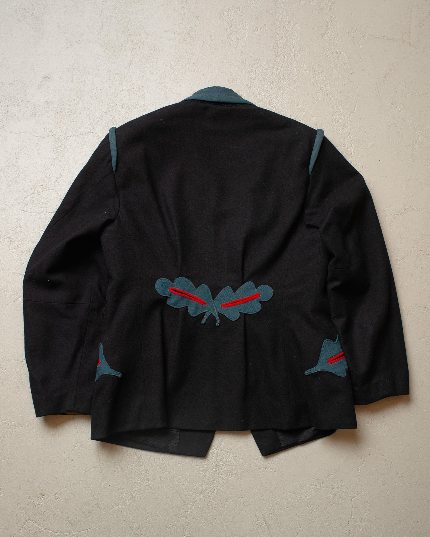 1920s/30s German "Janker" Traditional Jacket black - S
