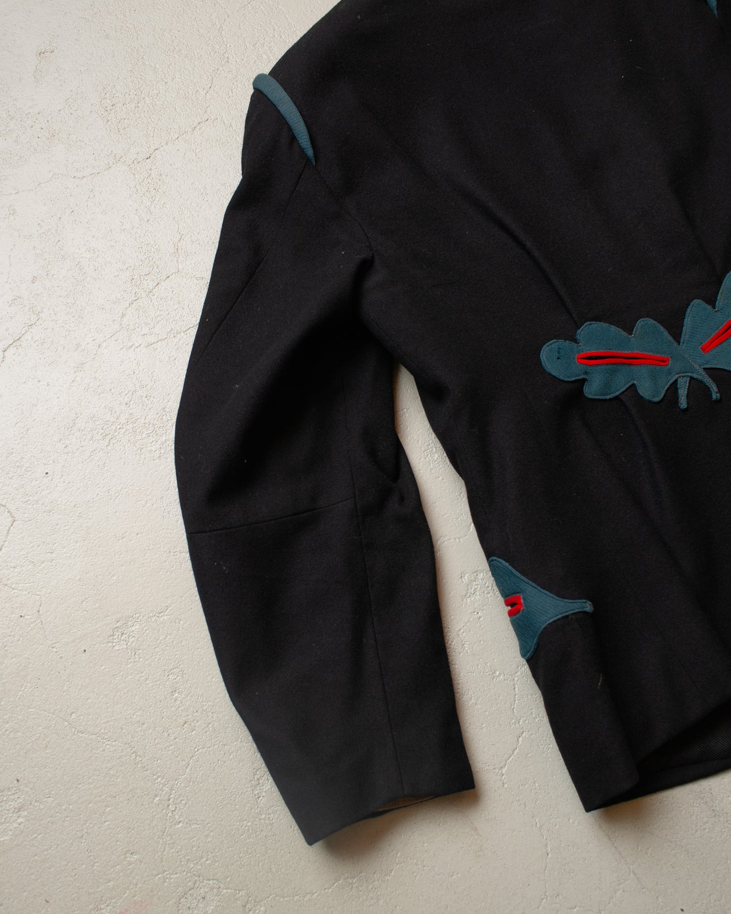 1920s/30s German "Janker" Traditional Jacket black - S