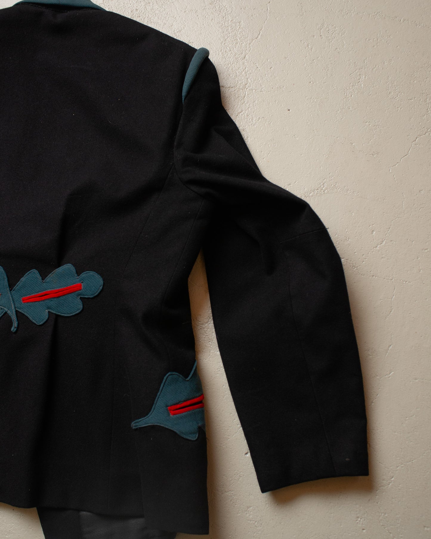 1920s/30s German "Janker" Traditional Jacket black - S