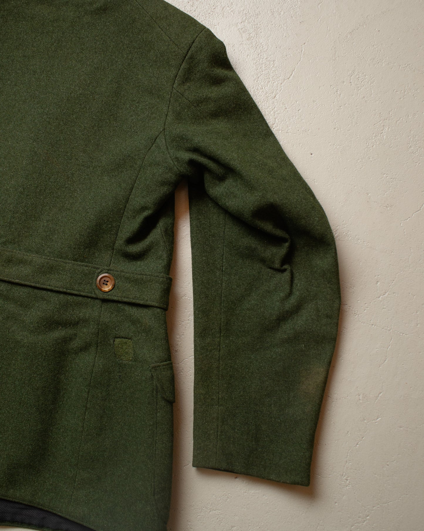 1920s German Belted Sports Jacket Set green - S
