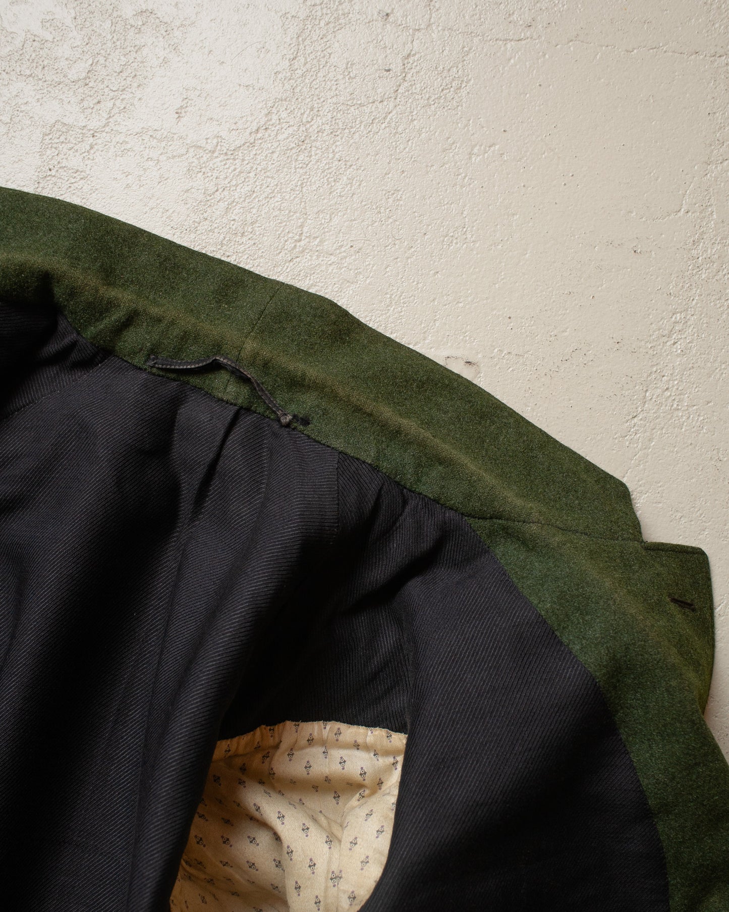 1920s German Belted Sports Jacket Set green - S