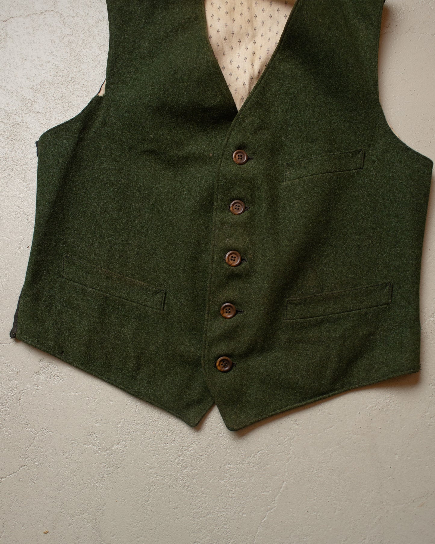 1920s German Belted Sports Jacket Set green - S