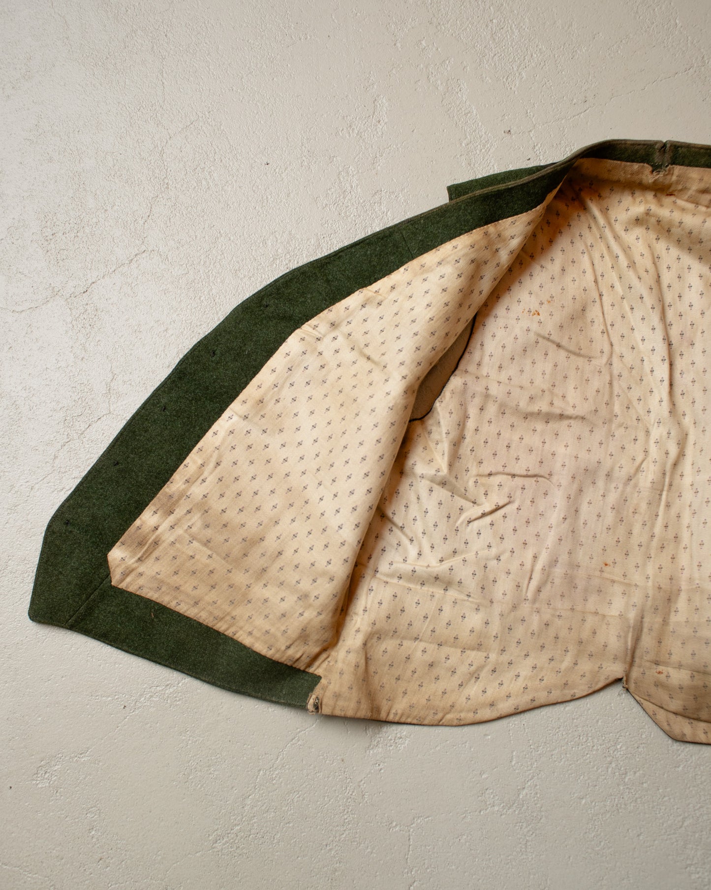 1920s German Belted Sports Jacket Set green - S