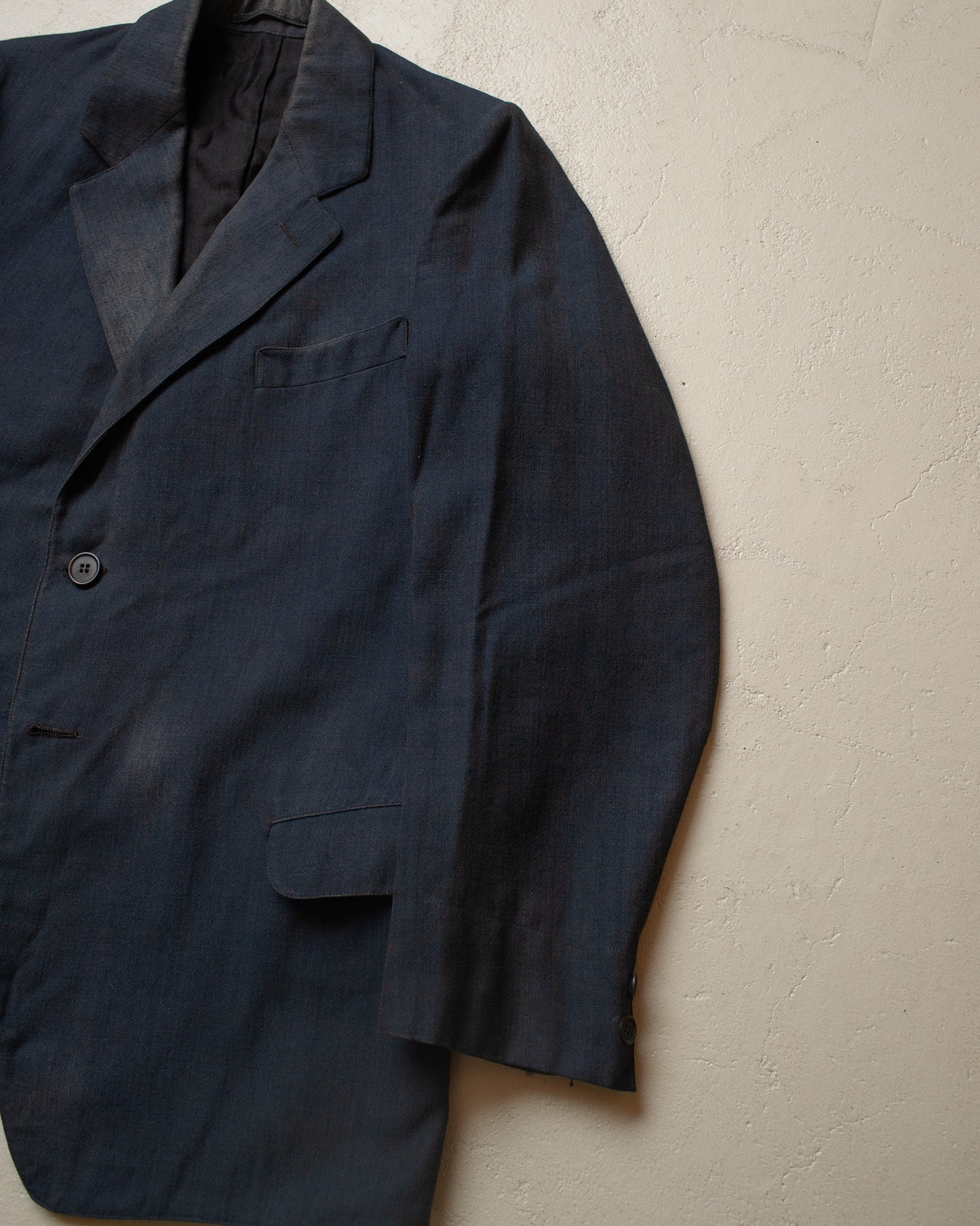 1920s German Three Piece Work Suit blue - XS/S