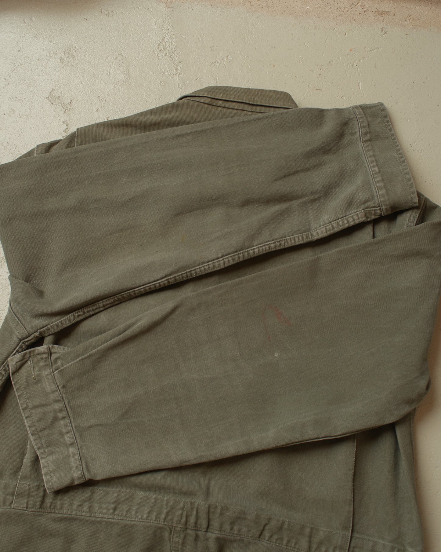 1960s/70s Faded Workwear Coverall khaki - XL/XXL