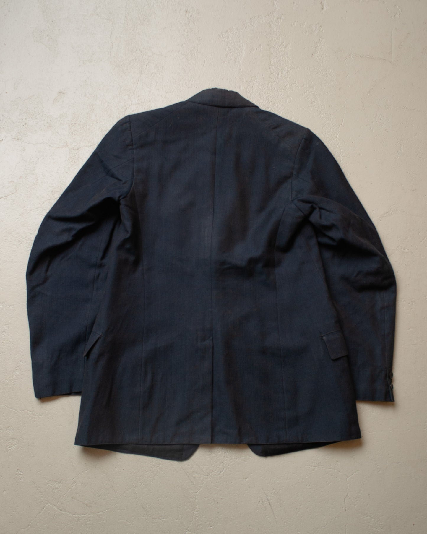 1920s German Three Piece Work Suit blue - XS/S