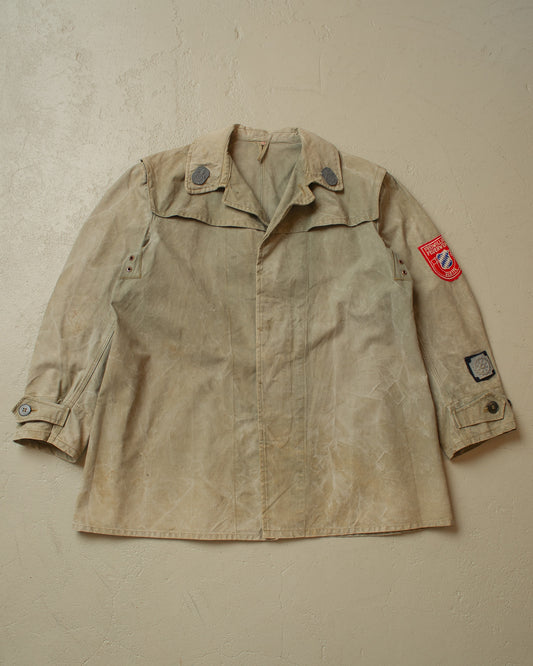 1960s Faded Fire Department Work Shirt - XL