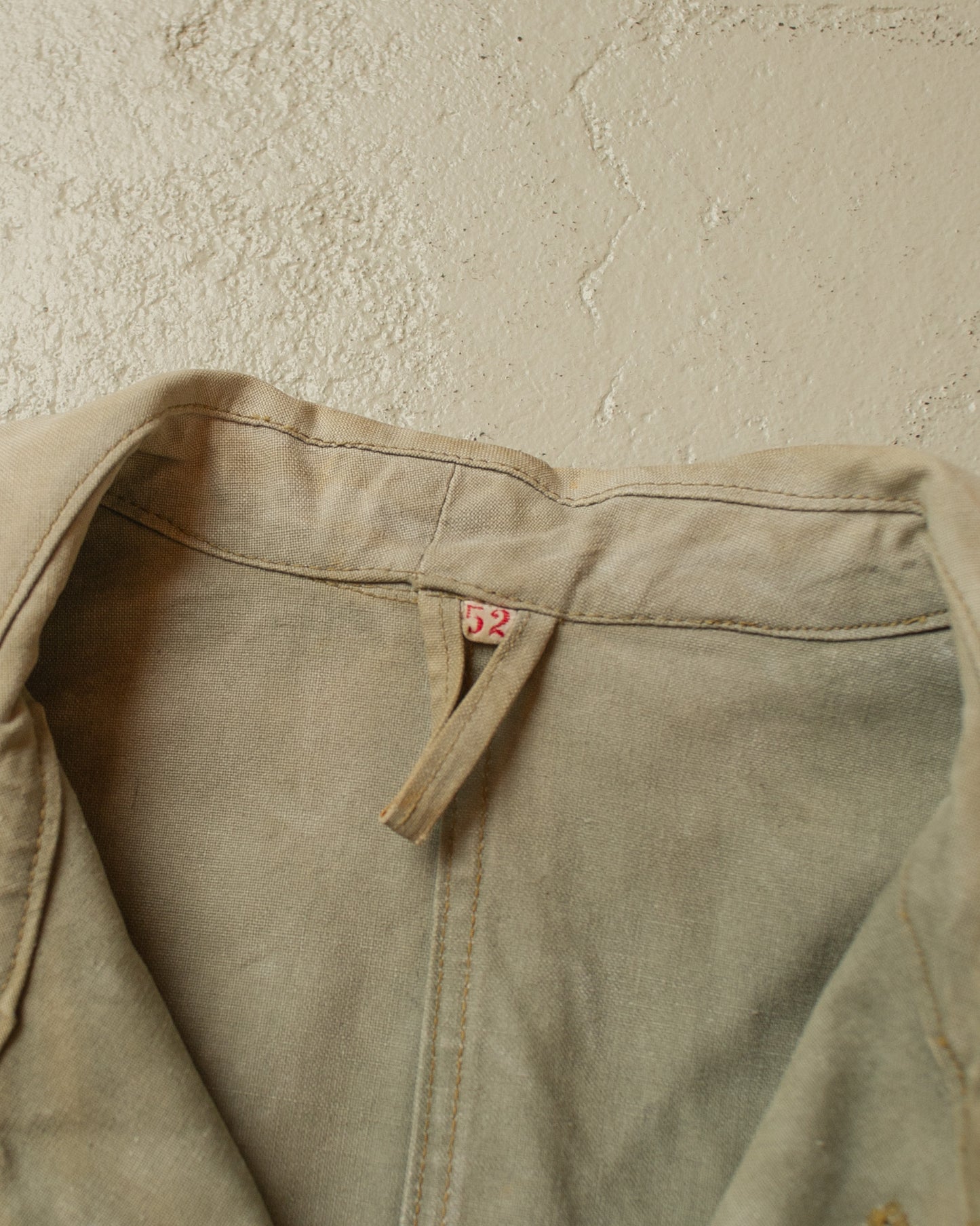 1960s Faded Fire Department Work Shirt - XL