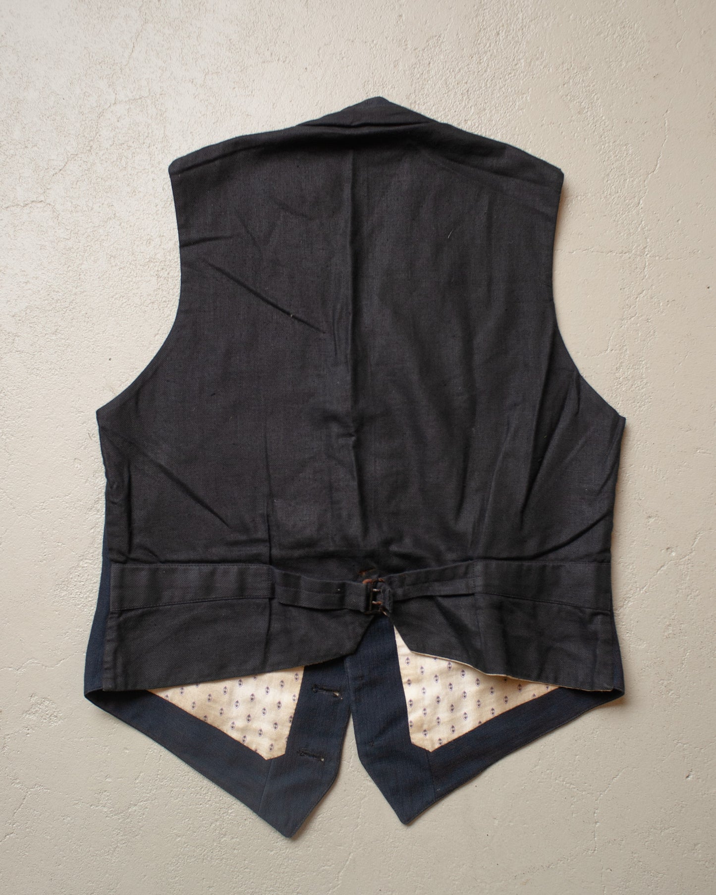 1920s German Three Piece Work Suit blue - XS/S