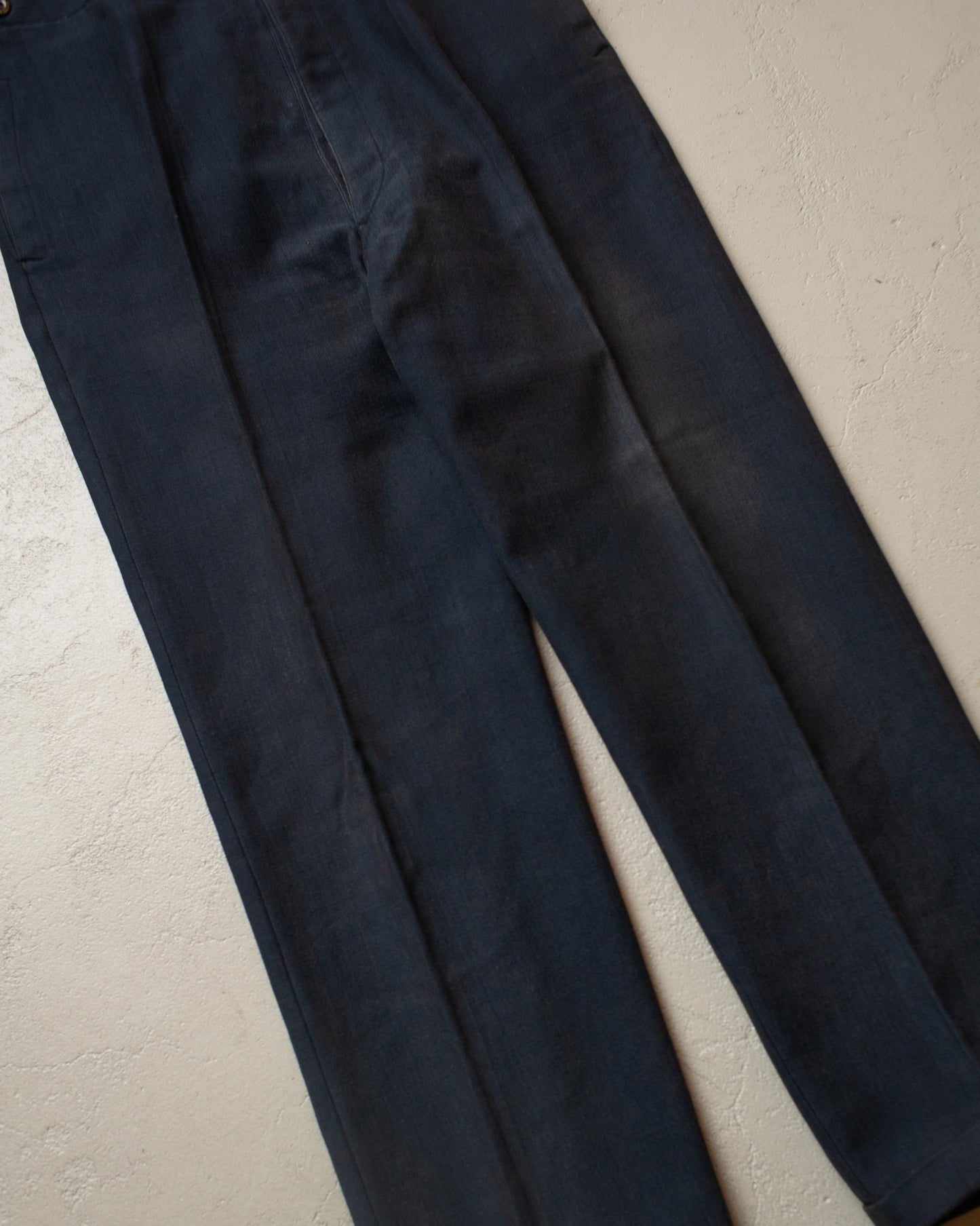1920s German Three Piece Work Suit blue - XS/S