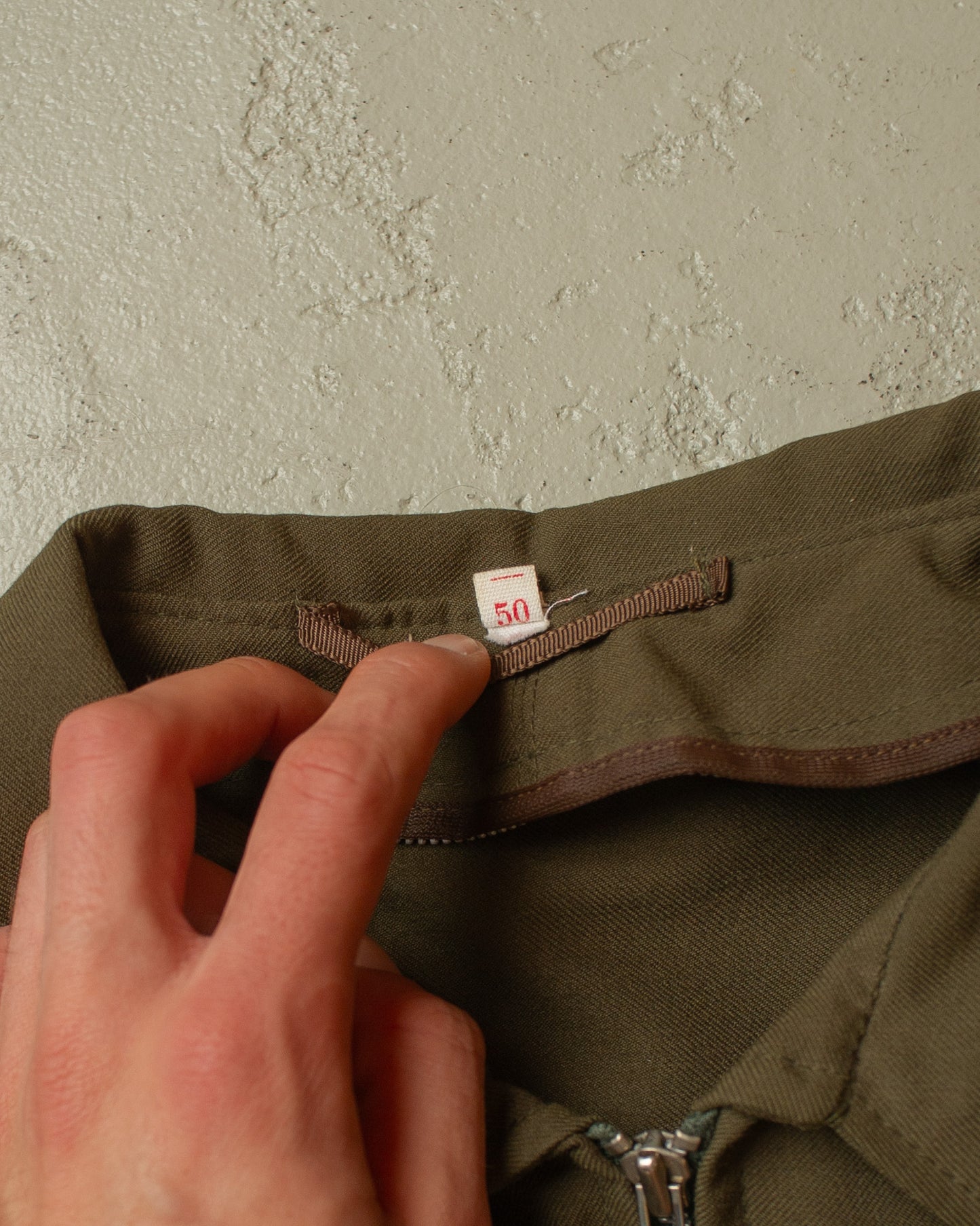 1970s Deadstock Coca-Cola Workwear Suit khaki - L