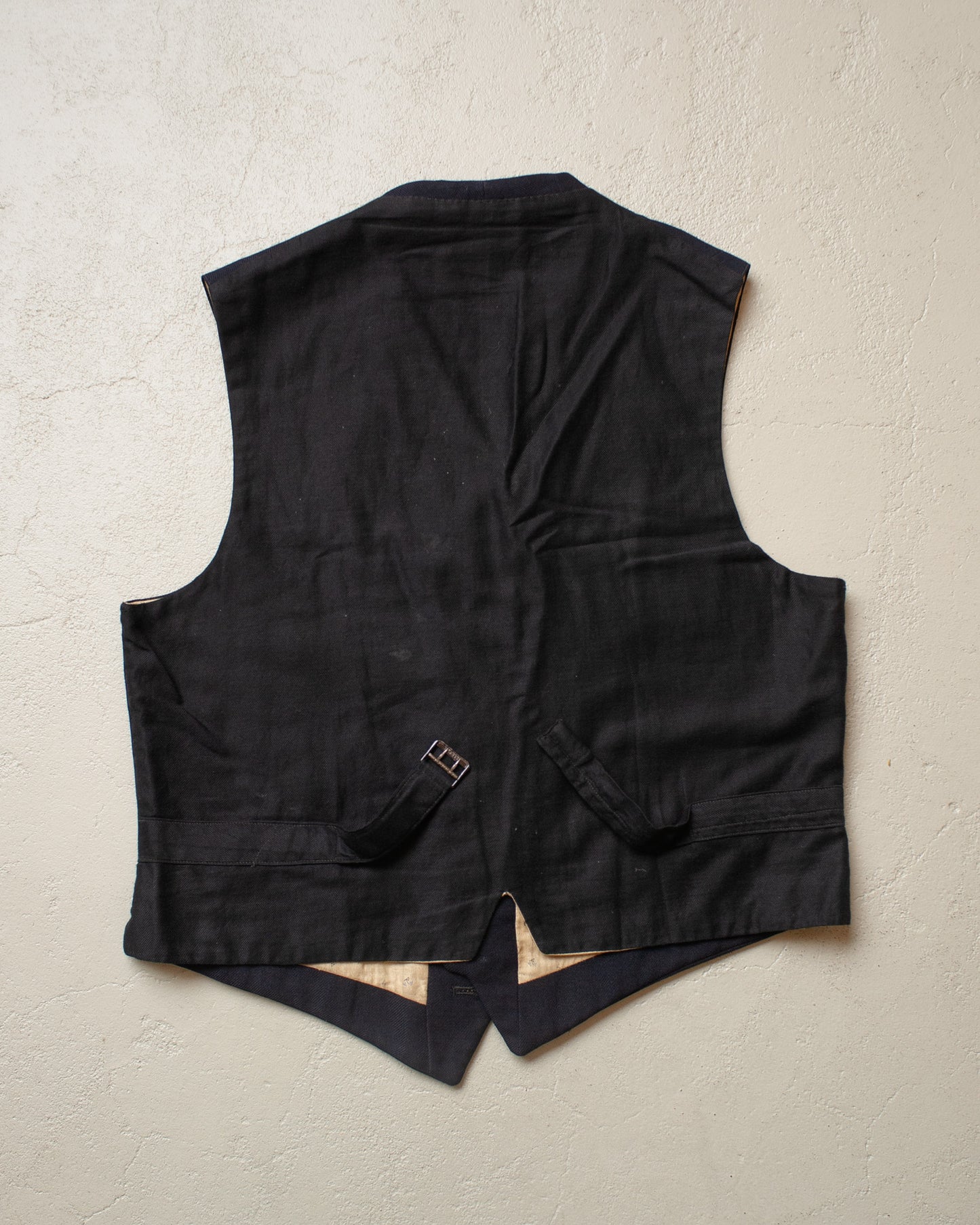 1920s/30s German Suit Vest + Pants Set navyblue - M/L
