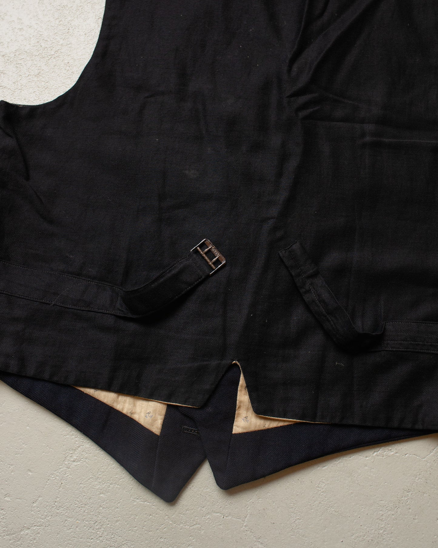 1920s/30s German Suit Vest + Pants Set navyblue - M/L