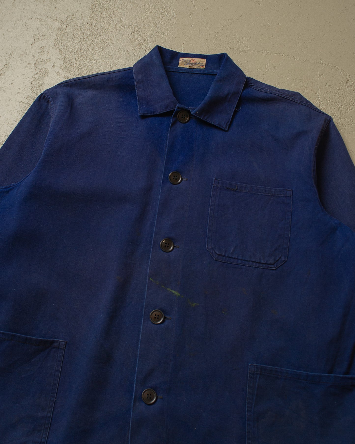 1970s Friendship Workwear Jacket navyblue - M/L