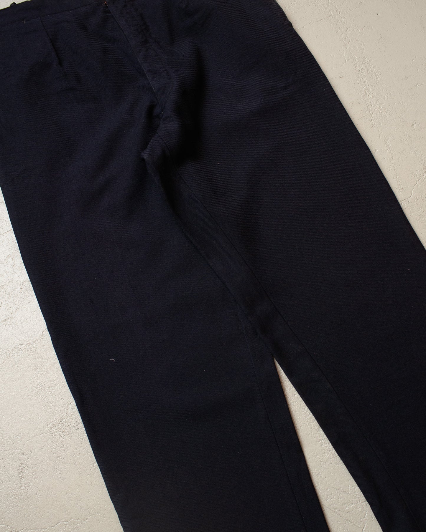 1920s/30s German Suit Vest + Pants Set navyblue - M/L