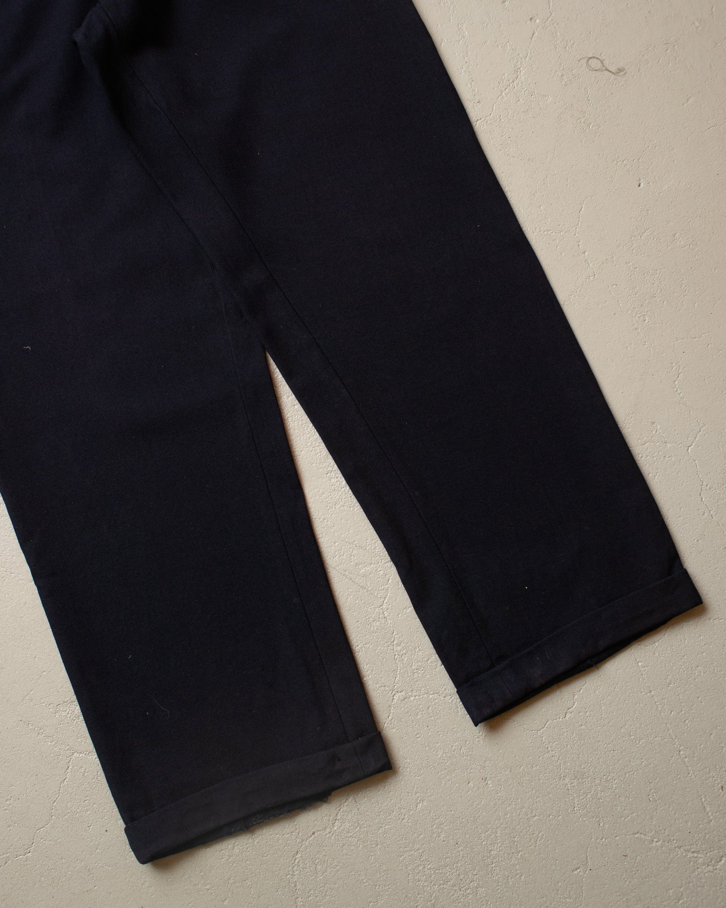 1920s/30s German Suit Vest + Pants Set navyblue - M/L