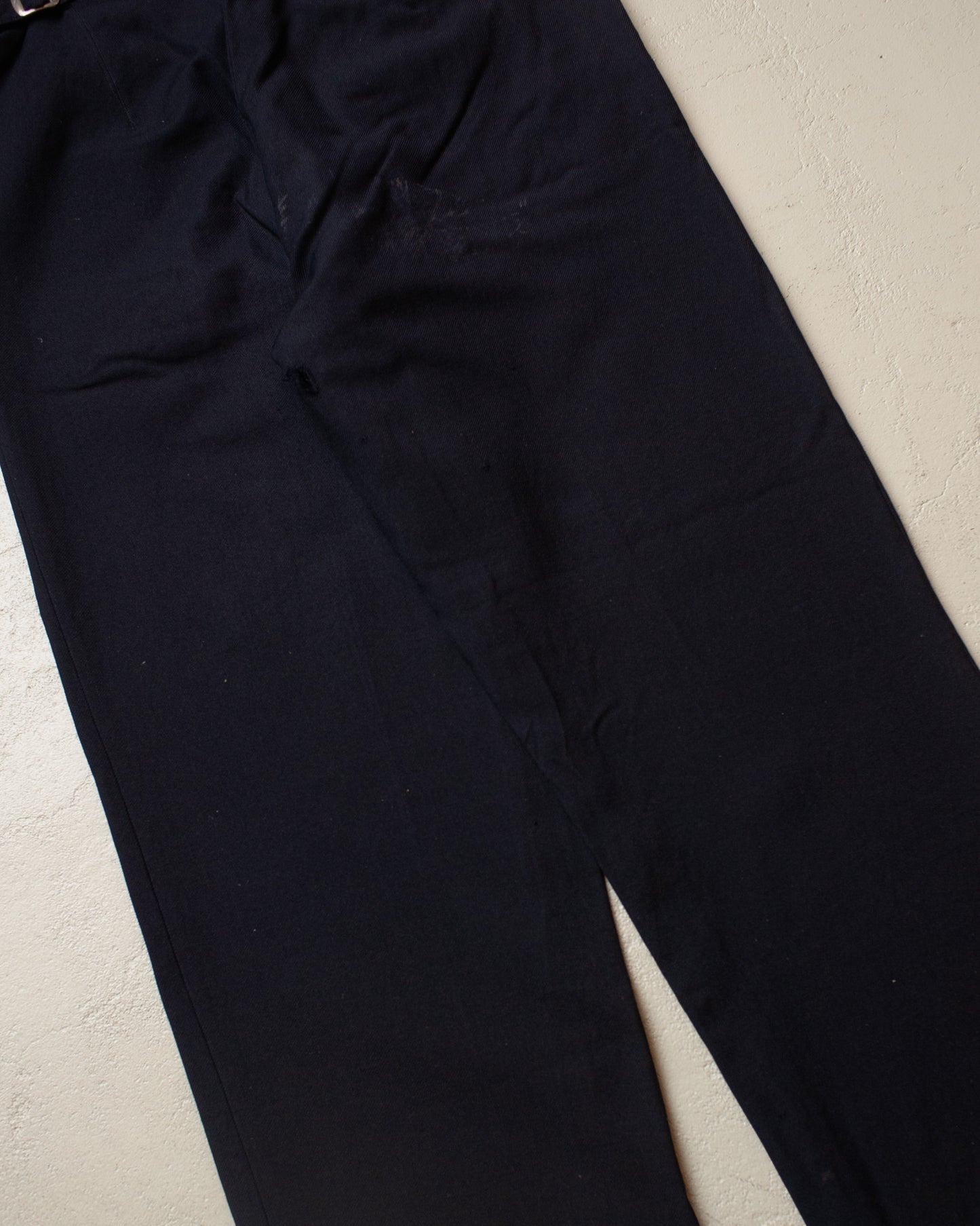 1920s/30s German Suit Vest + Pants Set navyblue - M/L