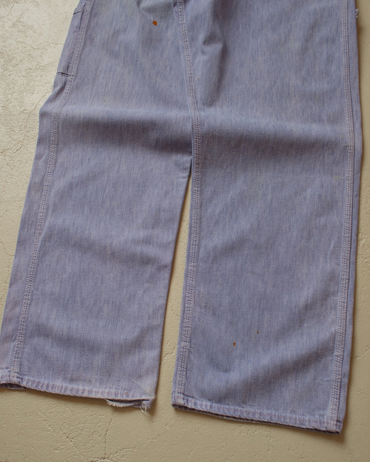 1960s Faded ELY Big Buck Overall blue - L/XL
