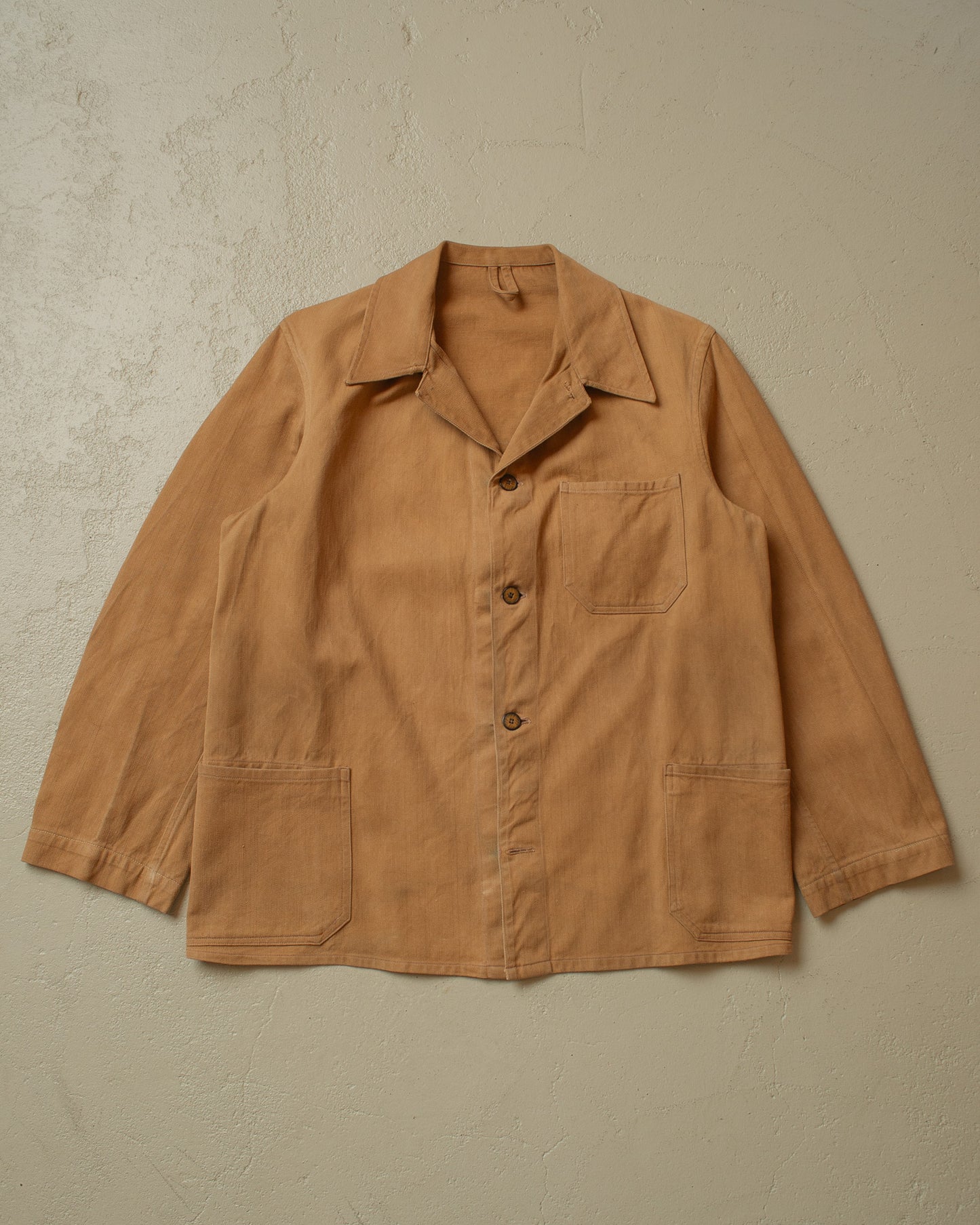 1950s Workwear Jacket beige - S/M