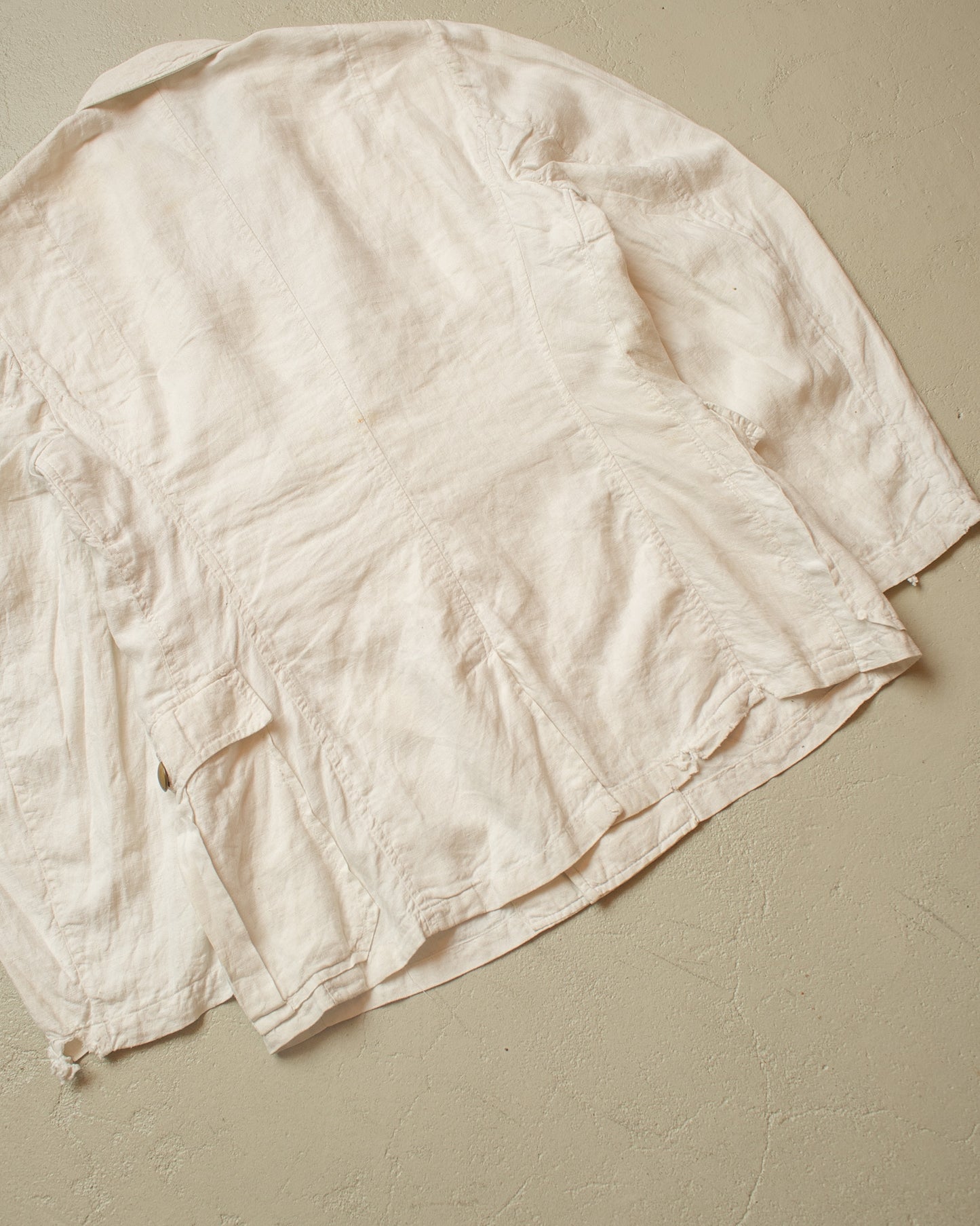 WW2 German Kriegsmarine? Linen Tunic white - S