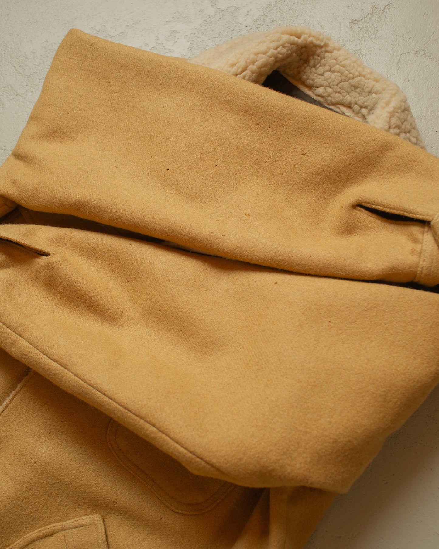 1970s Pendleton Western Wear Wool Coat beige - L