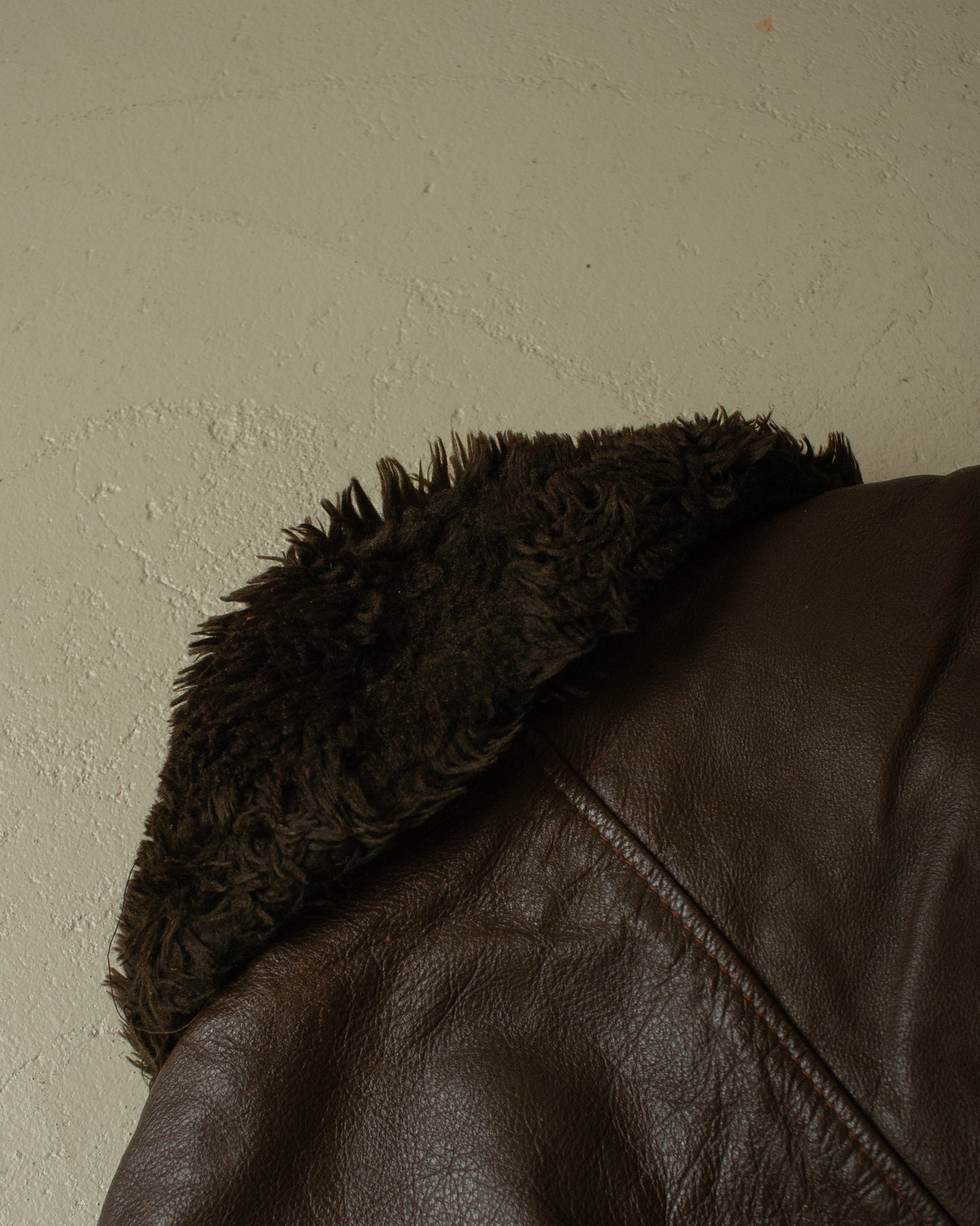 1970s Kirk´s Suede-Life "G1"-Type Leather Flight Jacket brown - M/L