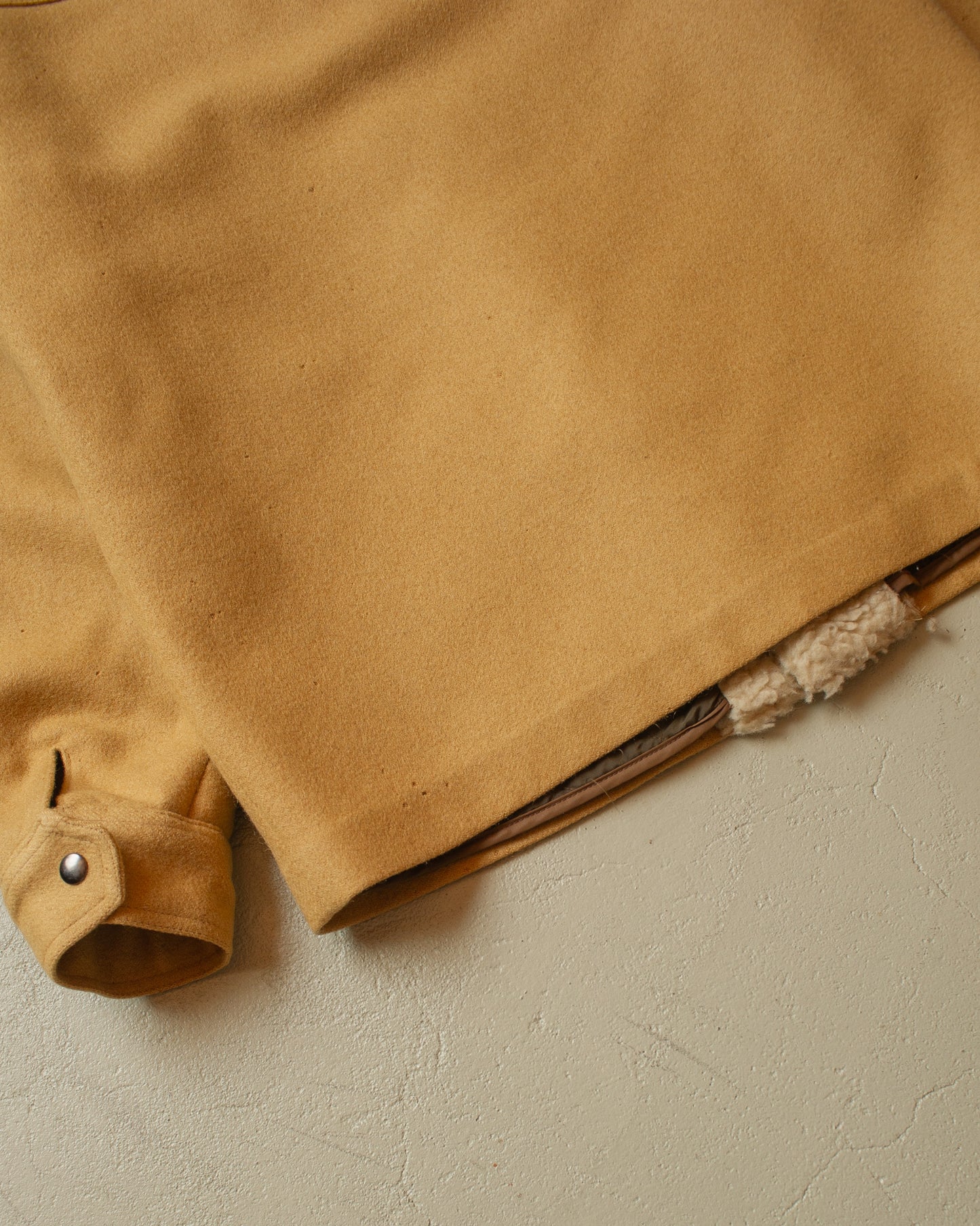 1970s Pendleton Western Wear Wool Coat beige - L