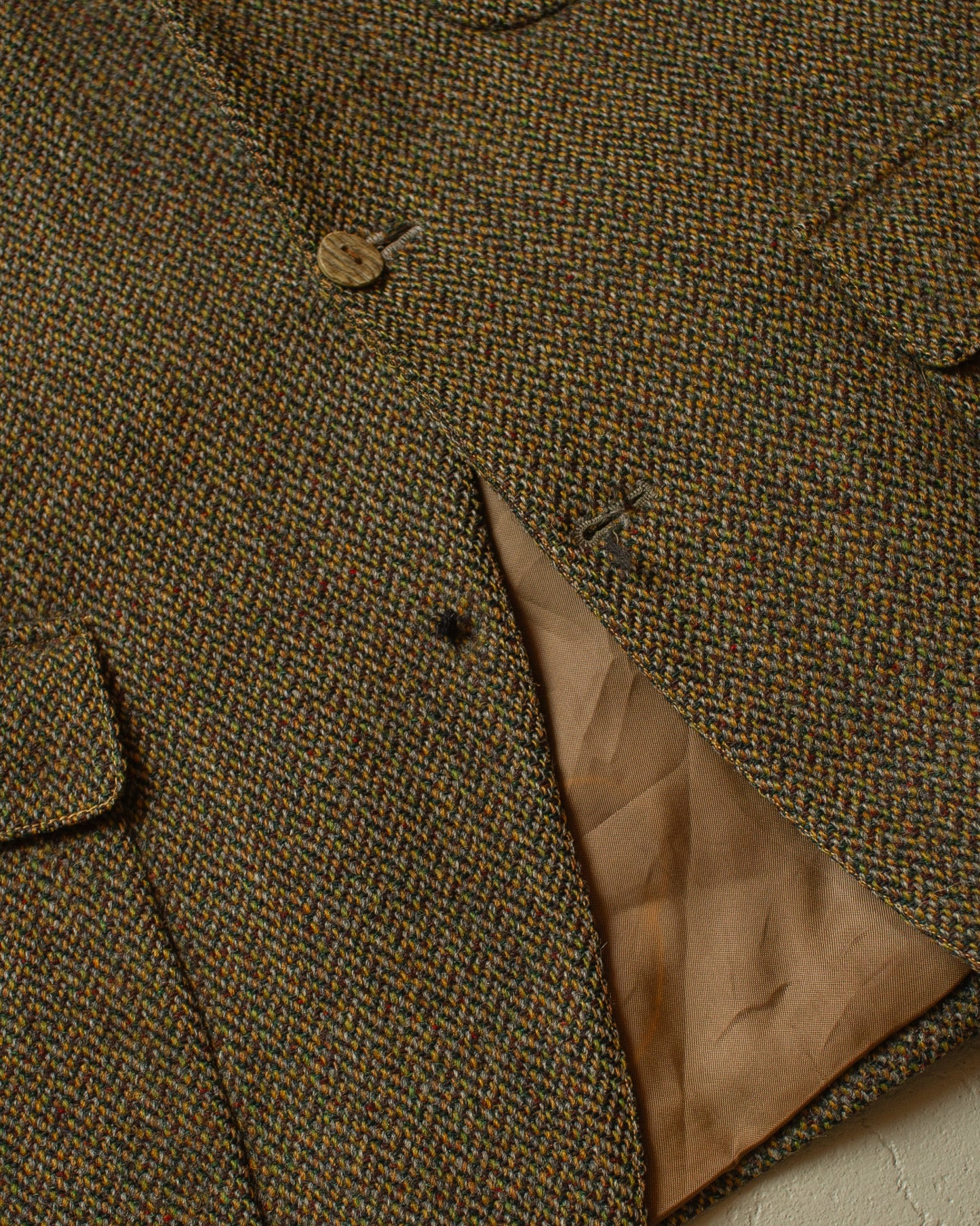 1970s distressed Harris Tweed Wool Jacket - M/L
