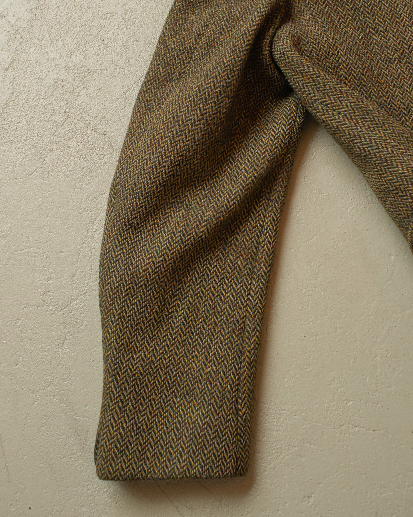 1970s distressed Harris Tweed Wool Jacket - M/L