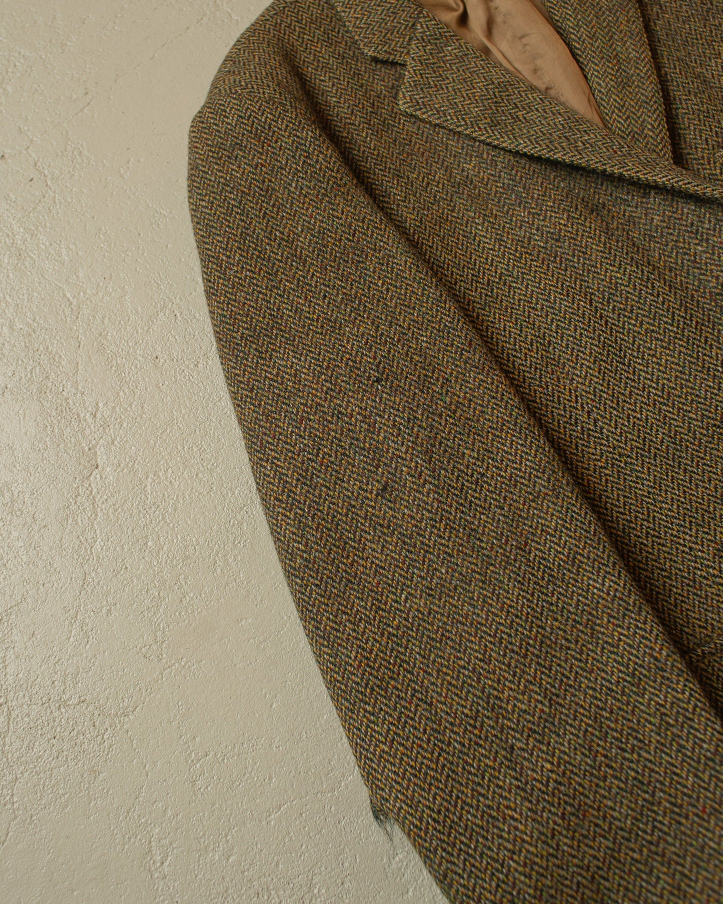 1970s distressed Harris Tweed Wool Jacket - M/L