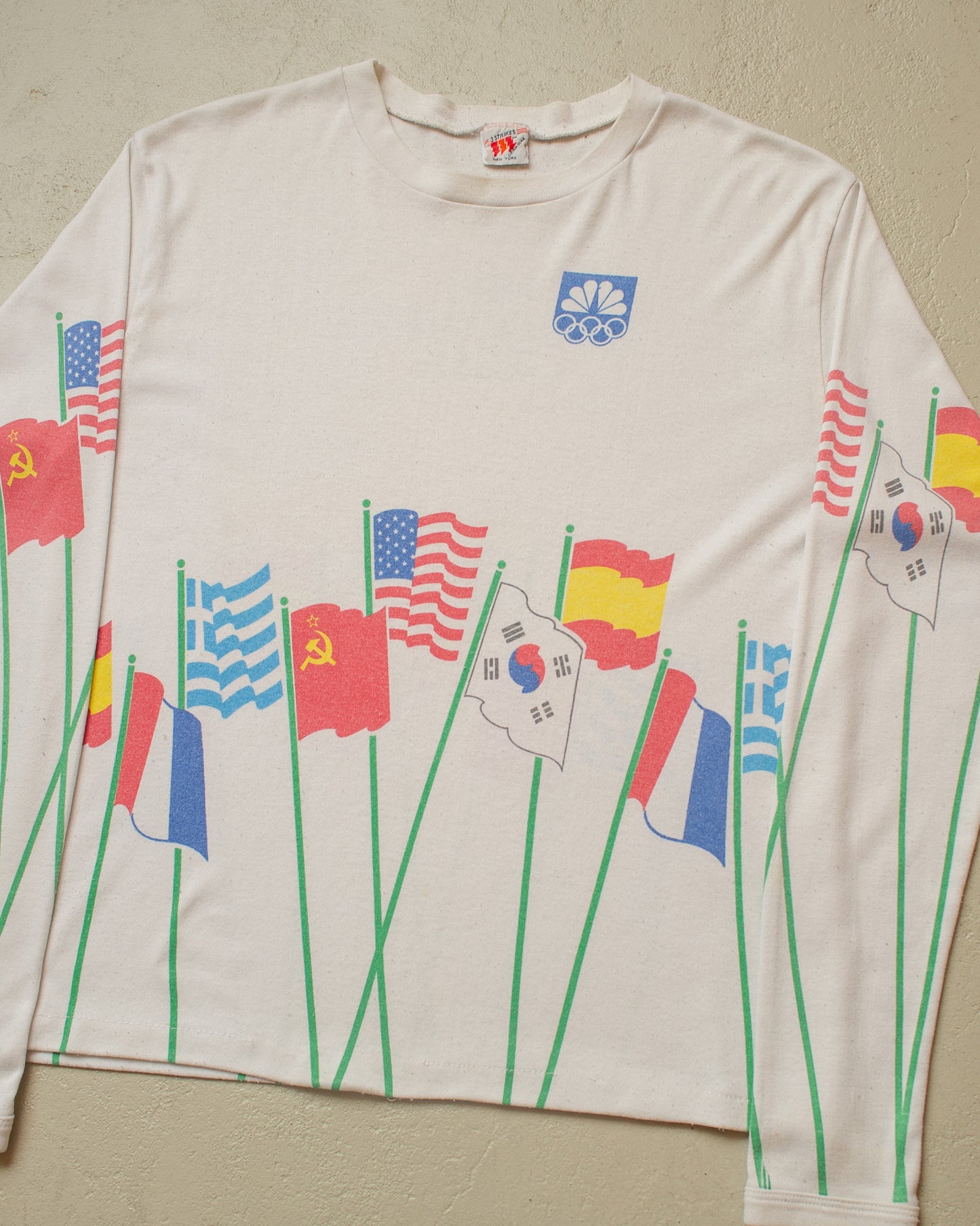 1988 Seoul Olympics Longsleeve white - L