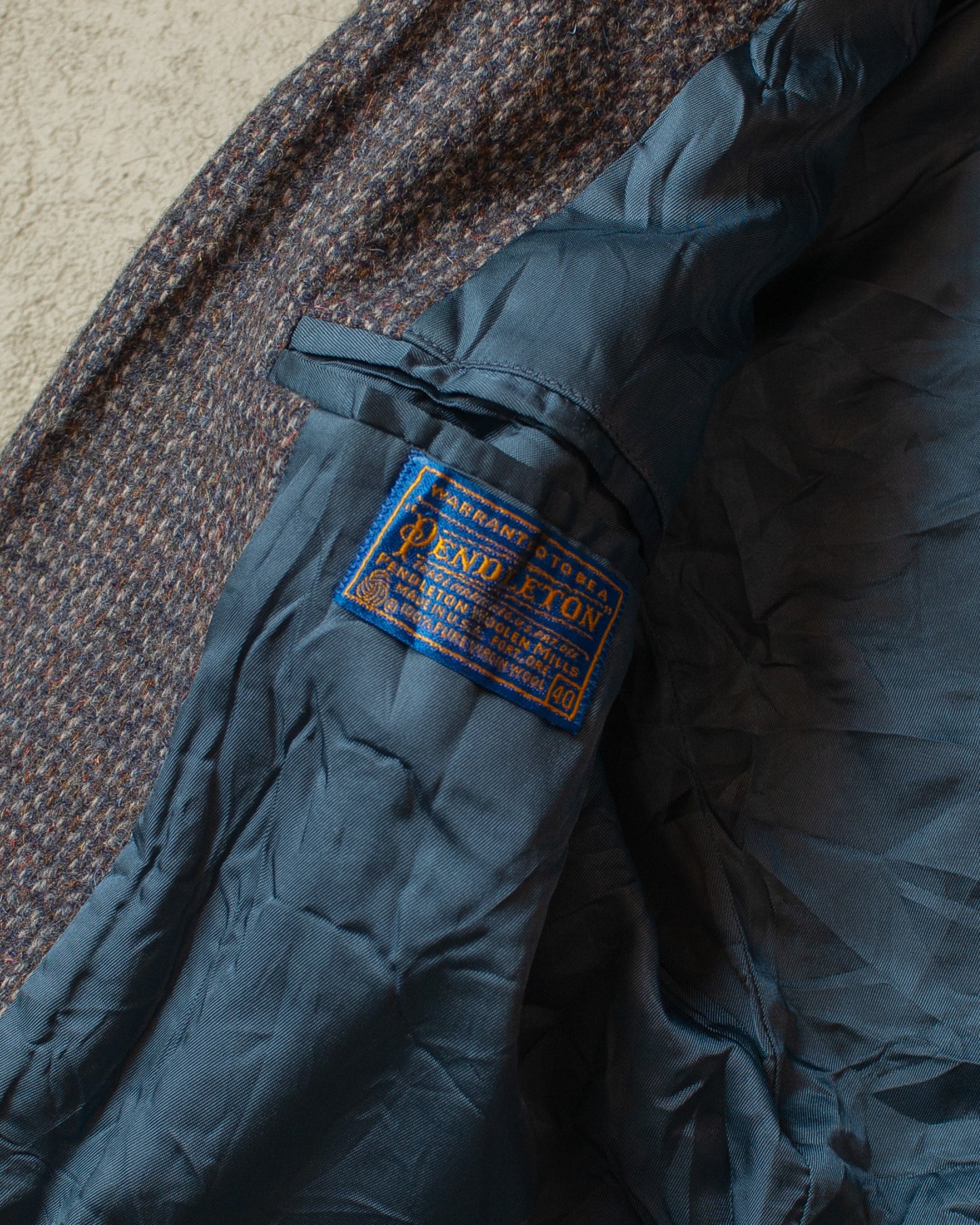 1970s Pendleton Wool Jacket grey - L
