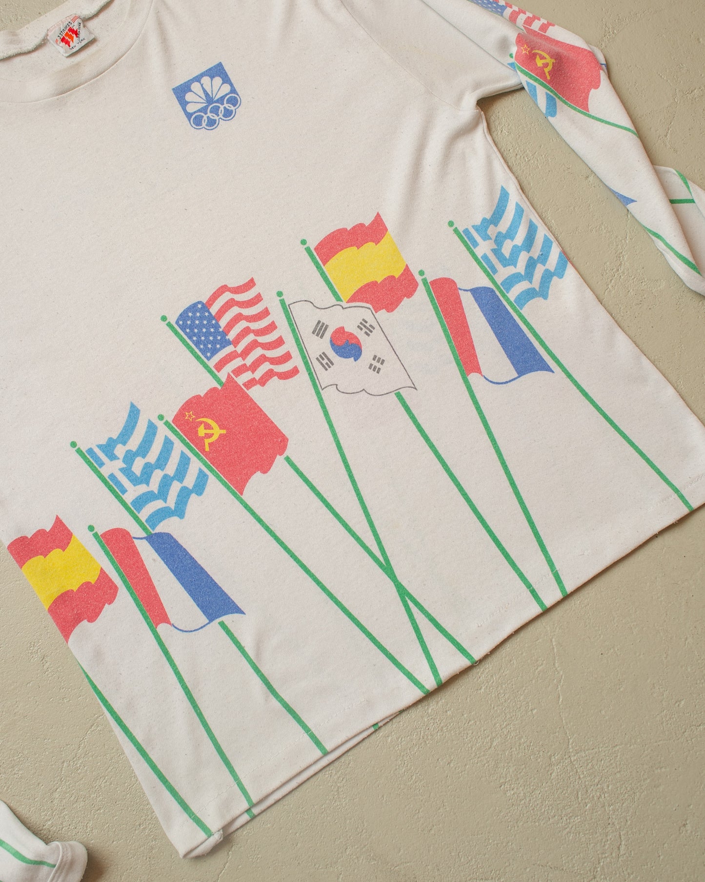 1988 Seoul Olympics Longsleeve white - L