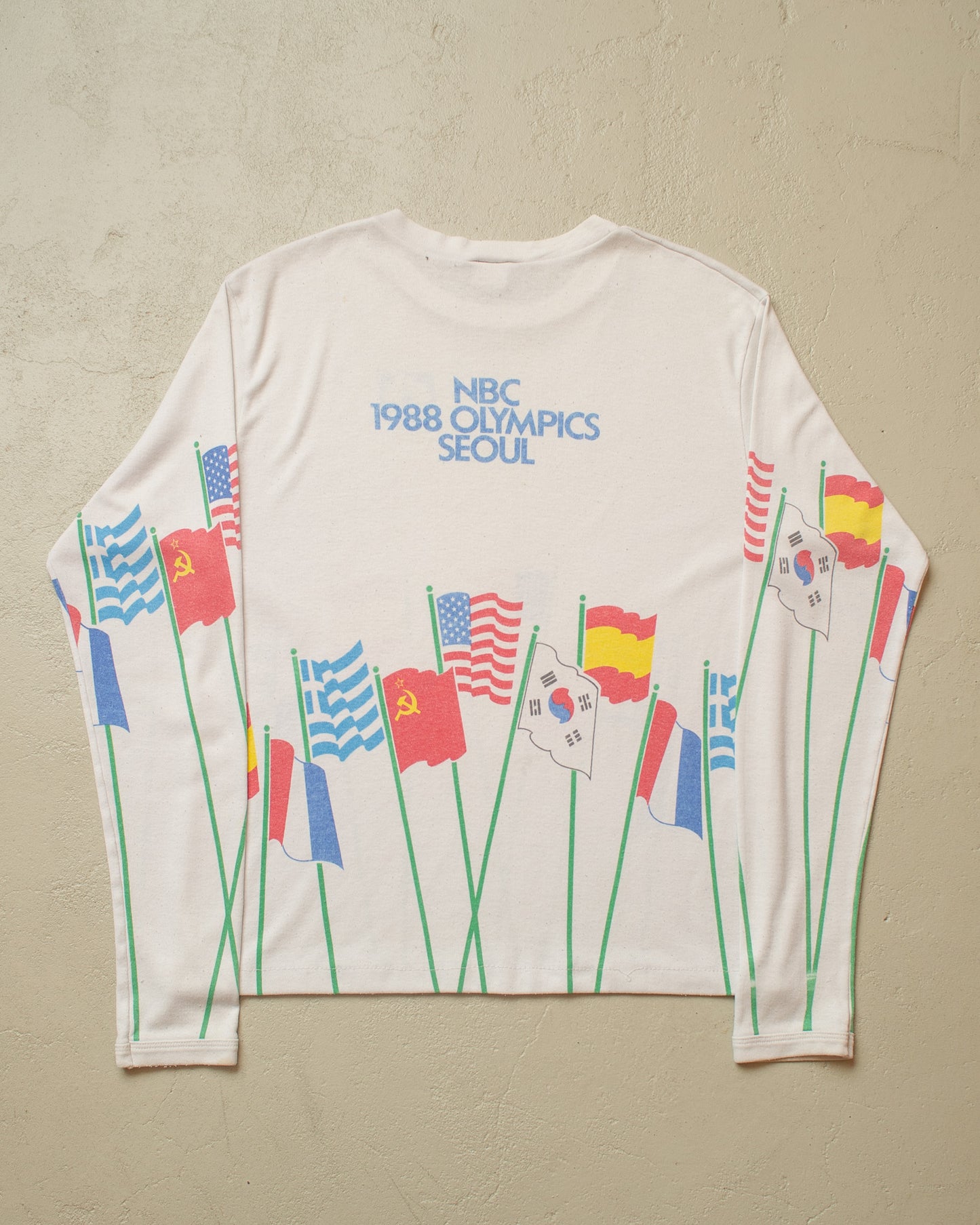 1988 Seoul Olympics Longsleeve white - L