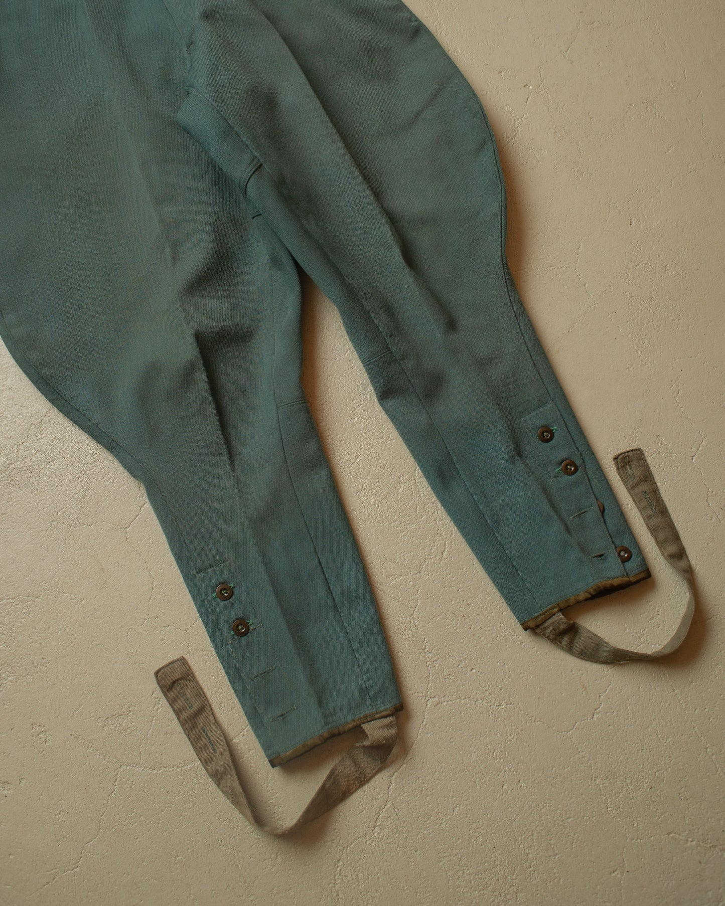 1940s German Sports Breeches "Stiefelhose" green - W30 L26