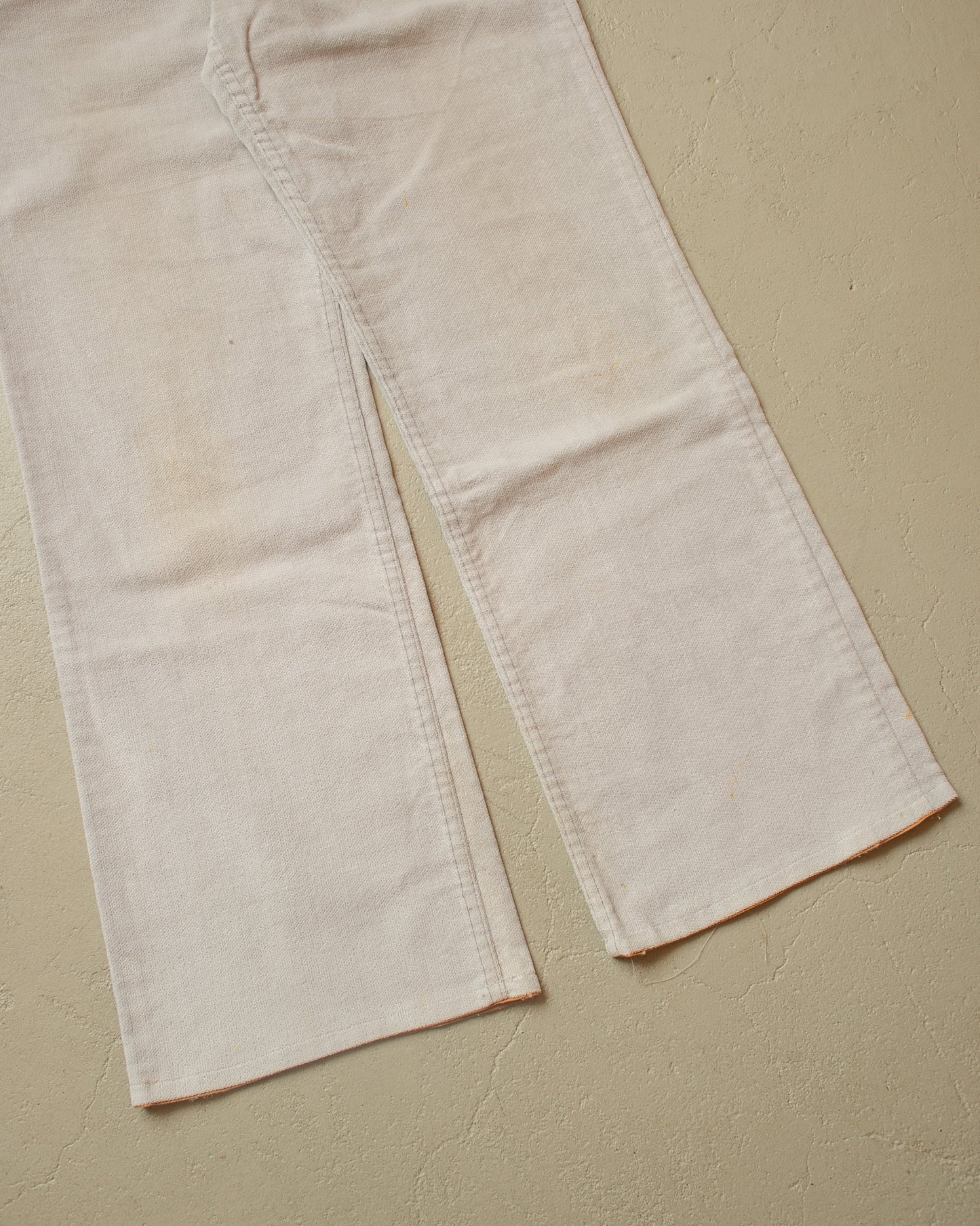 1979 Levi´s Black Tab Flared Pants white - W32 L30