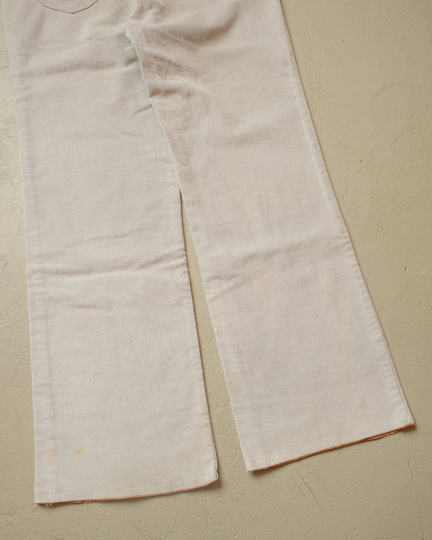 1979 Levi´s Black Tab Flared Pants white - W32 L30