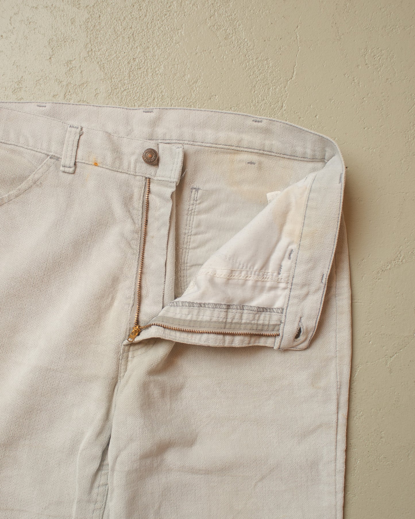 1979 Levi´s Black Tab Flared Pants white - W32 L30