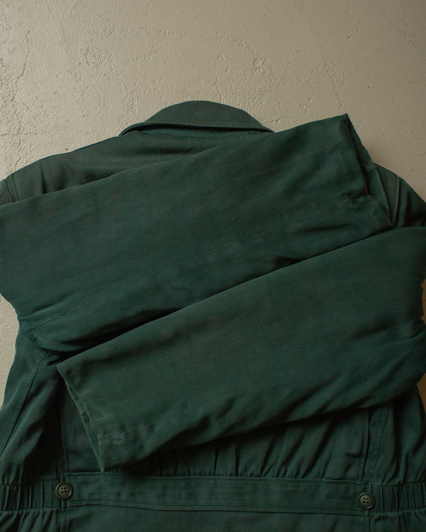 1950s Irwin Foster Sherpa lined Jacket green - M/L