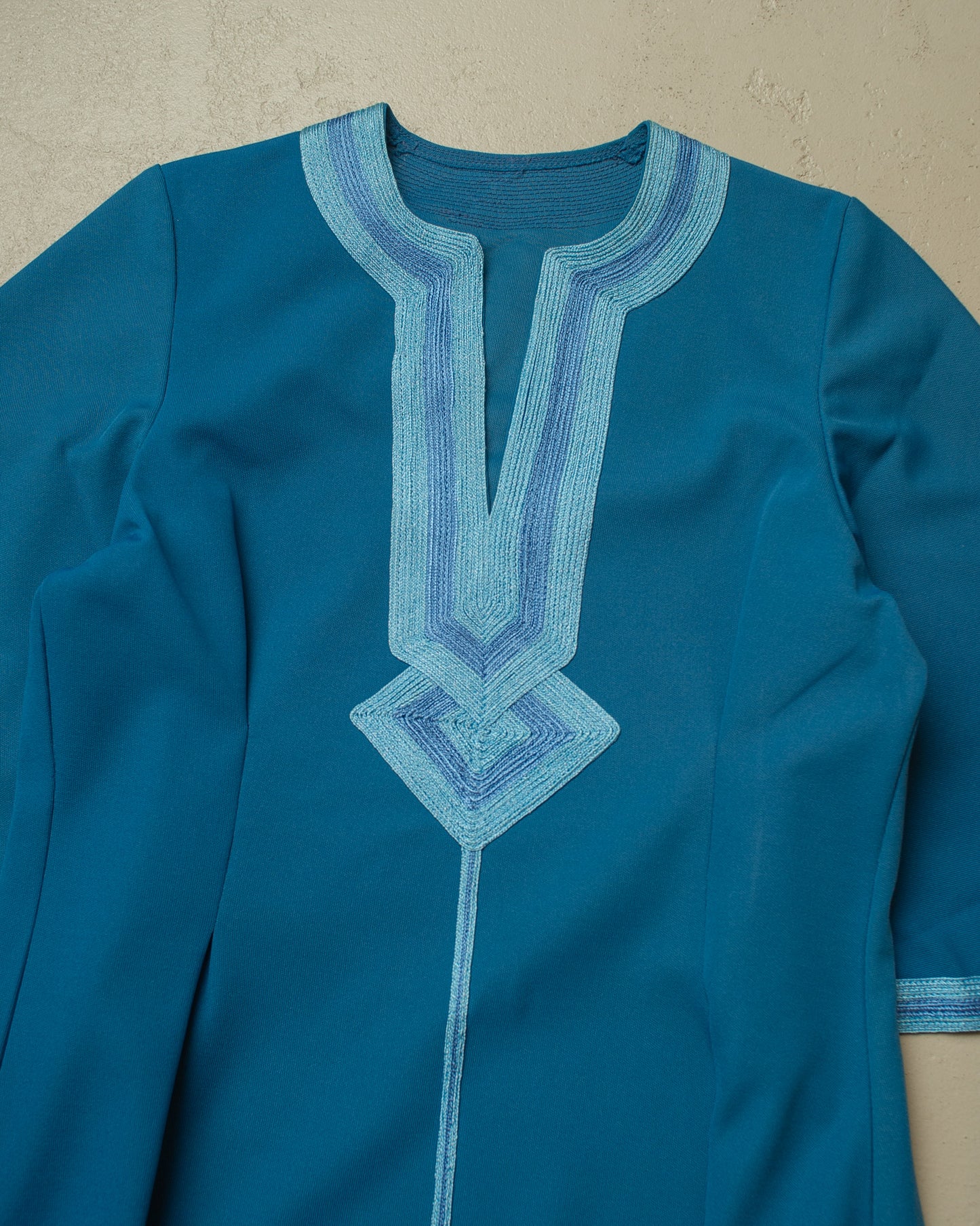 1970s Womens Tunika Dress - S/M