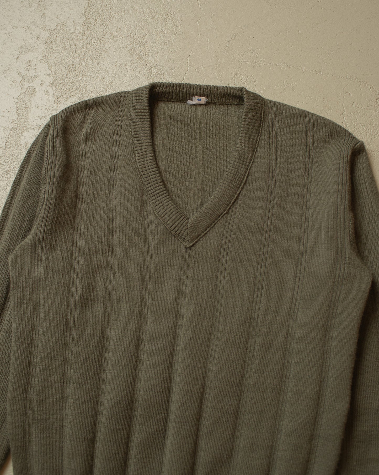 1950s/60s NVA Knit Sweater grey - M
