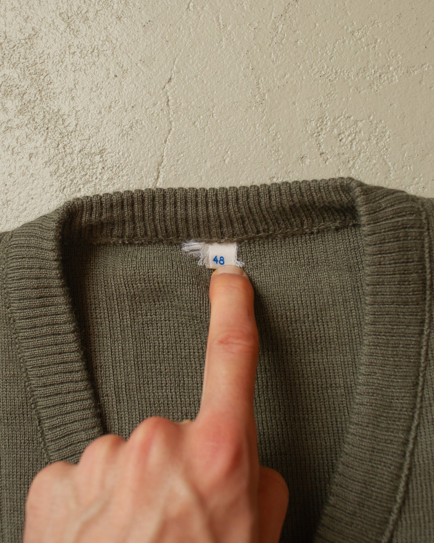 1950s/60s NVA Knit Sweater grey - M