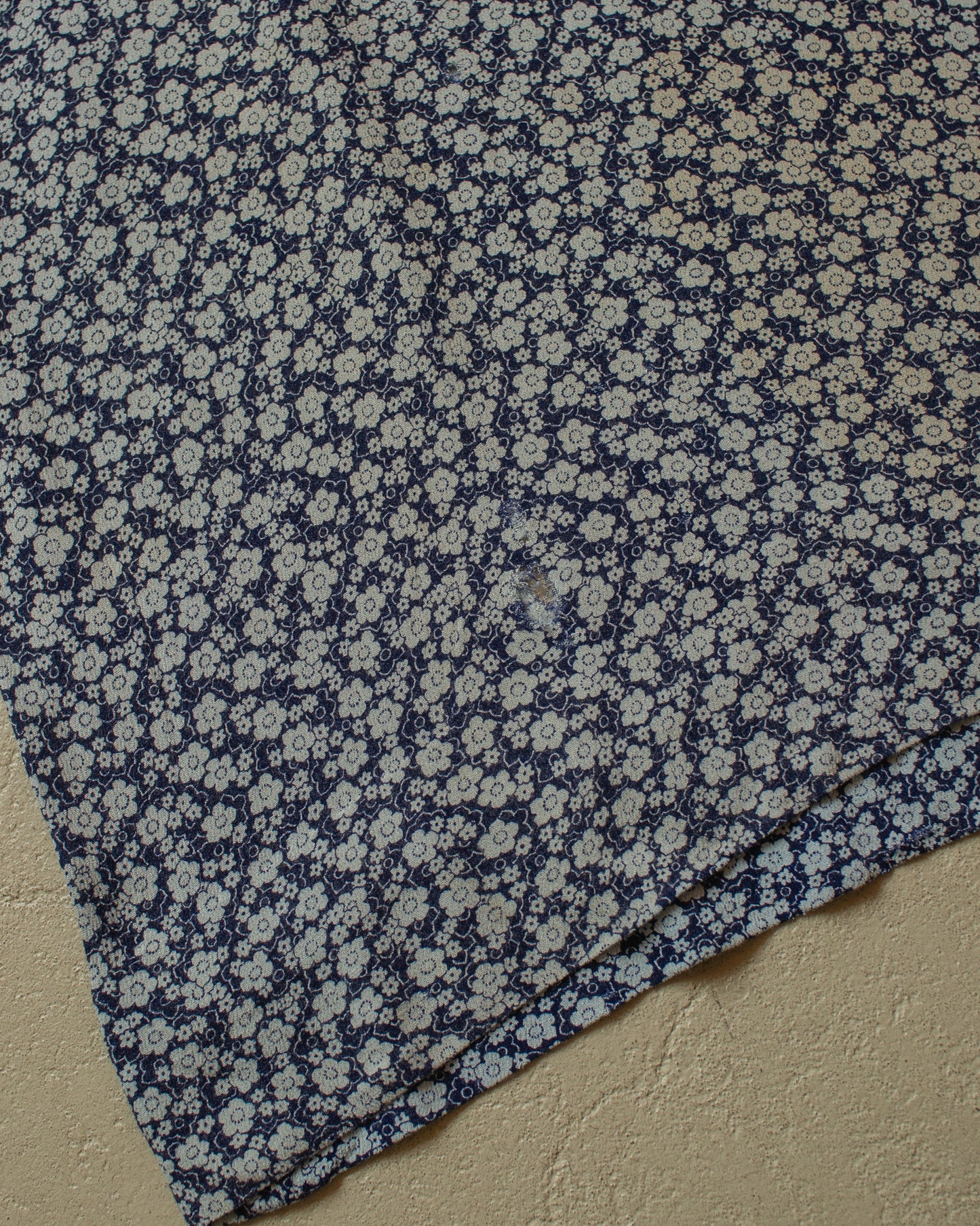 1950s Womens German Flower Print Dress - S